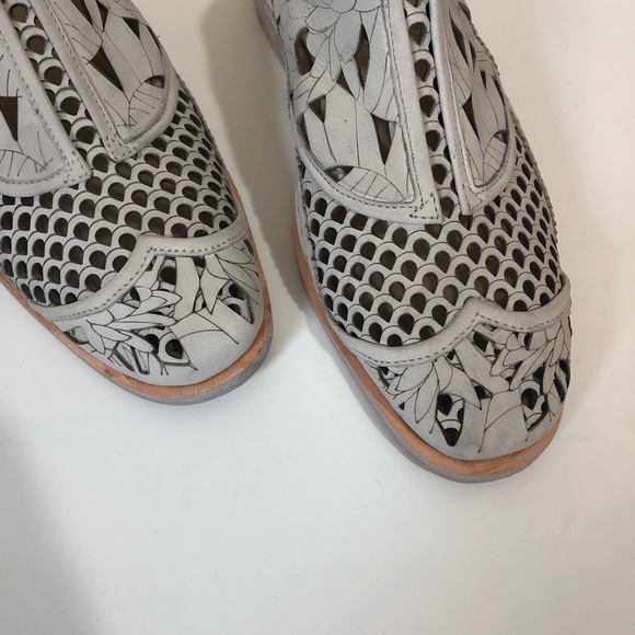 Free People Paramount mules in antique white NWT - Picture 5 of 8